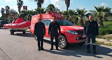 Mersin İtfaiyesinden Tunceli’deki arama kurtarma çalışmalarına destek