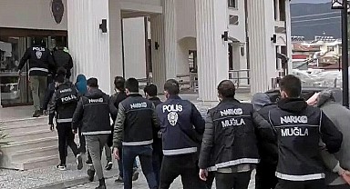 Muğla merkezli uyuşturucu operasyonunda gözaltı sayısı 31 oldu