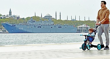TCG Anadolu 2 Mayıs’a kadar İstanbul’da ziyarete devam