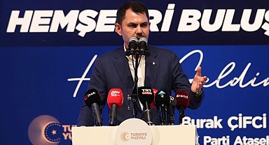 Bakan Kurum: Türkiye Yüzyılı’nın türküsünü söyleyeceğiz