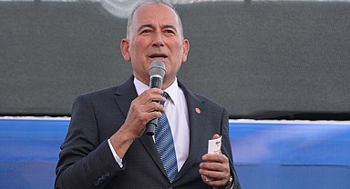 Başkan Deniz'den mitinge katılanlara teşekkür