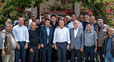 Başkan Seçer, Anamur'a çıkarma yaptı