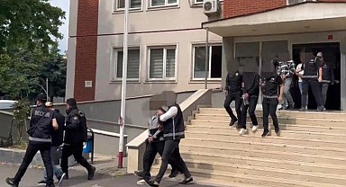 Çelik yelekli uyuşturucu çetesine operasyonda 7 tutuklama