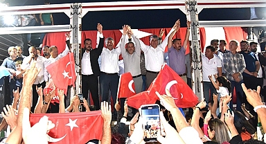 Cumhurbaşkanı Erdoğan'ın zaferi Anamur'da coşkuyla kutlandı