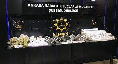 Ankara'da son bir haftada uyuşturucu operasyonlarında 68 tutuklama