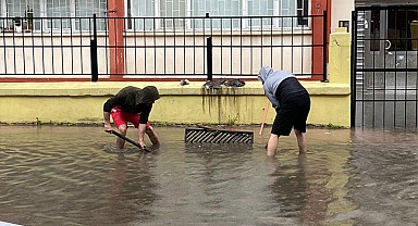 Samsun’da cadde ve sokaklar göle döndü; Ladik ilçesinde eğitime ara verildi