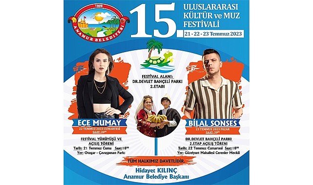 Anamur Belediyesi, Muz Festivali ile dev açılışa hazırlanıyor