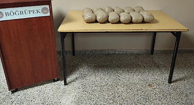 Hudut Kartalları, 6627 gram uyuşturucu ele geçirdi