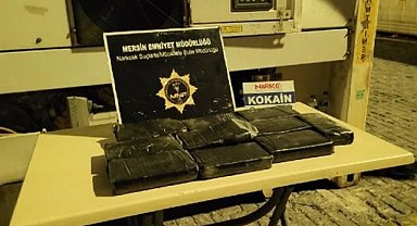 Mersin Limanı'nda 11 kilo kokain ele geçirildi