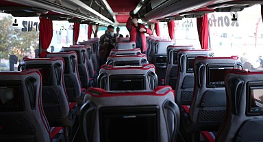 Otobüsten erken inen 30 dakikada bildirilecek