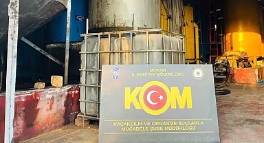 Mersin'de kaçakçılık operasyonu