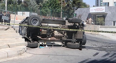 Şanlıurfa’da zırhlı polis aracı devrildi: 1 şehit