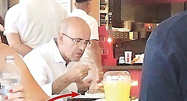 Şimşek, restoranın devamlı müşterisi