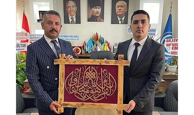 Ülkü Ocakları'na hayırlı olsun ziyareti