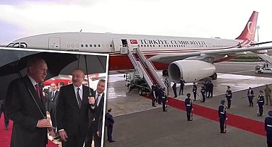 Cumhurbaşkanı Erdoğan Nahçıvan'da... Azerbaycan Cumhurbaşkanı Aliyev ile görüşecek