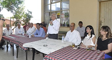 Kocamaz Yenişehir'in kırsal mahallelerini ziyaret etti