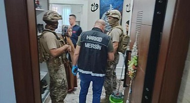 Mersin'de dublörlü suç örgütüne şafak operasyonu