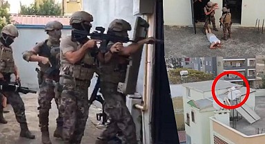 Mersin'de tefecilere şok operasyon! Çatıda saklanırken yakalandı