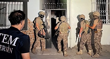 Mersin'de terör örgütlerine operasyon