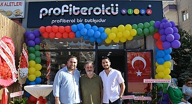Profiterolcü Nilda açıldı