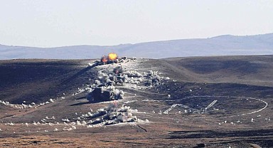 TSK caydırıcılık gücünü gösterdi... Ateş serbest