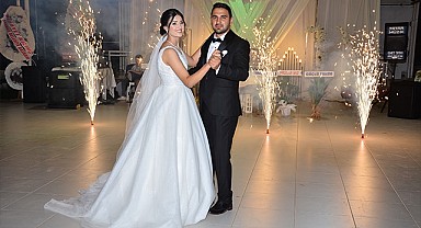 Uysal ve Fidan ailesinin mutlu günü