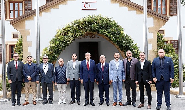 Cumhurbaşkanı Tatar, ANTSO Heyetini kabul etti