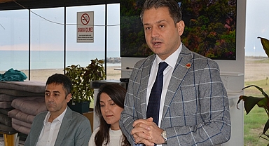 Aday Adayı Ayhan basın mensuplarını ağırladı