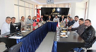 Aday Adayı Ayhan'dan ANTSO'ya ziyaret