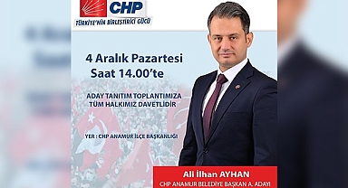 Ali İlhan Ayhan'dan adaylık açıklamasına davet