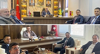CHP'li Ayhan'dan Özdemir ve Çıtırkı'ya ziyaret