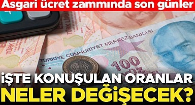 Son dakika haberi: 2024 Asgari ücret zammı için son günler! İşte konuşulan zam oranları... Asgari ücret ne kadar olacak ve neler değişecek?