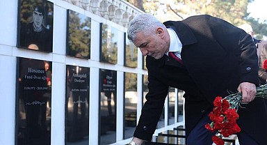 Ticaret Bakanı Bolat'tan Bakü'de anlamlı ziyaret