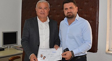 Ümit Şahin meclis üyeliği müracaatını yaptı