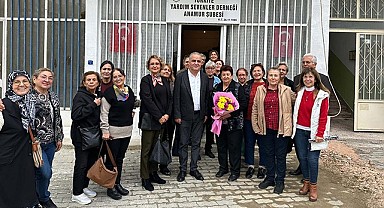 Yardım Sevenler Derneği Başkan A. Adayı Karan'ı konuk etti