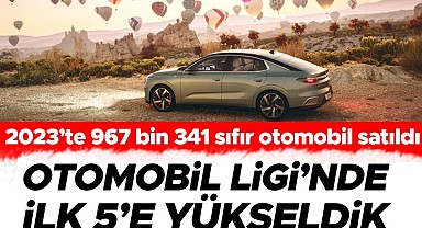 Otomobil liginde ilk 5’e yükseldik
