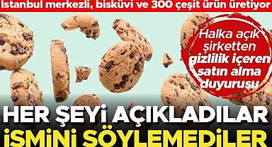 Halka açık şirketten gizlilik esaslı satın alma duyurusu! İstanbul'da 300 çeşit ürün üreten bisküvi şirketini alacaklar