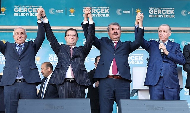 Erdoğan'dan Mersin'de miting