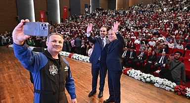 Mersin Üniversitesi, Sanayi ve Teknoloji Bakanı Kacır ve ilk astronot Gezeravcı'yı ağırladı