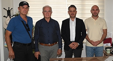 Ayhan ve Ünal'dan Anamur Gazetesi'ne ziyaret