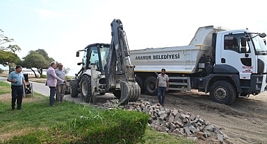 Rauf Denktaş Parkı'nda yenileme çalışmaları başladı