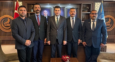 Ülkü Ocakları Anamur İlçe Teşkilatından Genel Merkeze ziyaret
