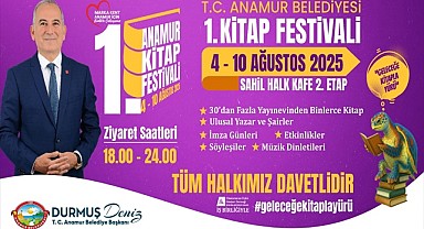 Anamur Belediyesi 1. Kitap Festivali başlıyor