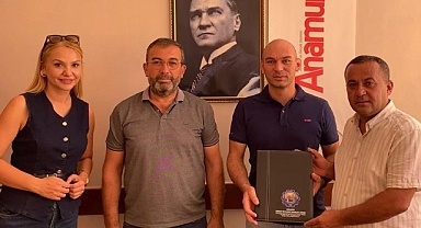 Esnaf Odası'ndan Anamur Gazetesi'ne ziyaret