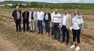 Başkan Deniz, Bingen Üniversitesi’nde Anamur tarımını tanıttı