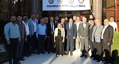 Mersin Oda ve Borsa Başkanları Anamur'da buluştu