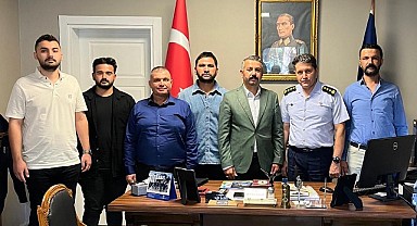 Ülkü Ocakları’ndan Garnizon Komutanı’na ziyaret