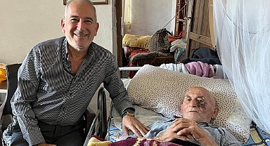 Başkan Durmuş Deniz amcası Rasim Deniz’i kaybetti