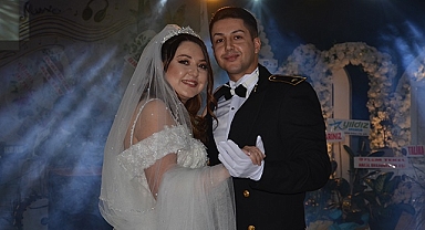 Savcı Türkan Kaan ile Teğmen Ahmet İnal dünyaevine girdi