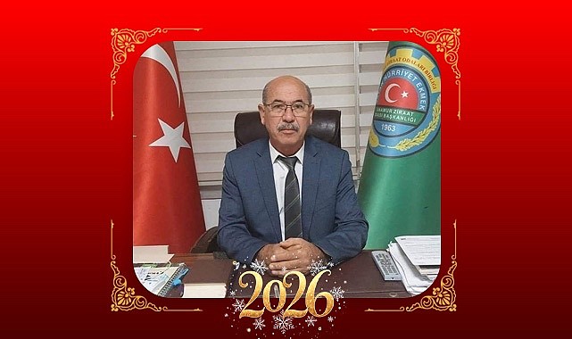 Anamur-Bozyazı Ziraat Odası Başkanı A. Şeref Gümüş'ten yeni yıl mesajı